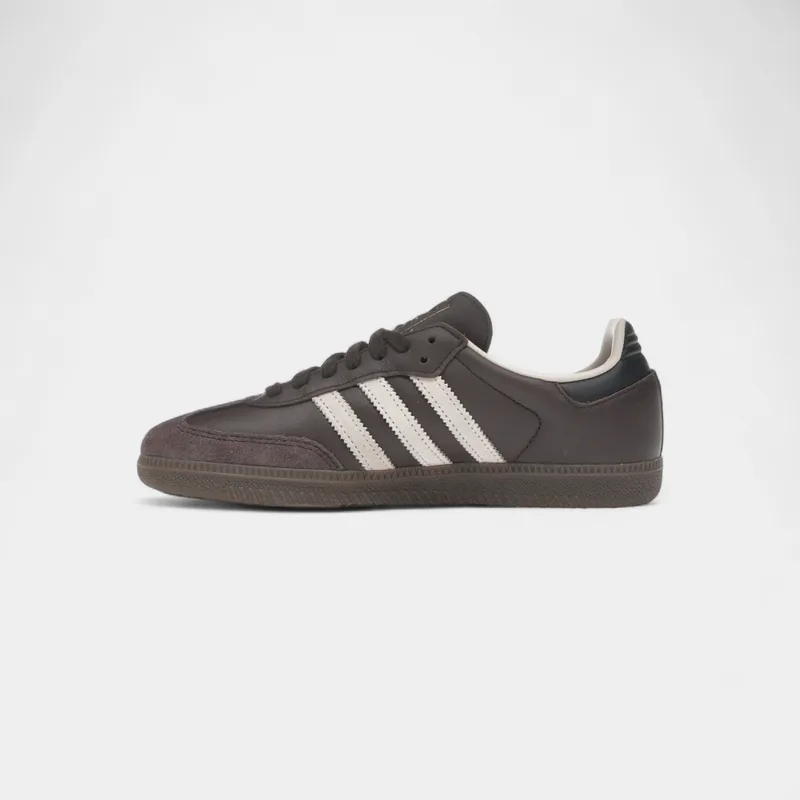 Sneakers adidas Samba OG Dark Brown Μπεζ Gum
