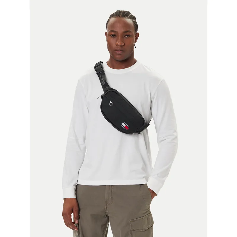 Τσαντάκι Μέσης Tommy Jeans Tjm Ess Daily Bumbag AM0AM13701 Μαύρο