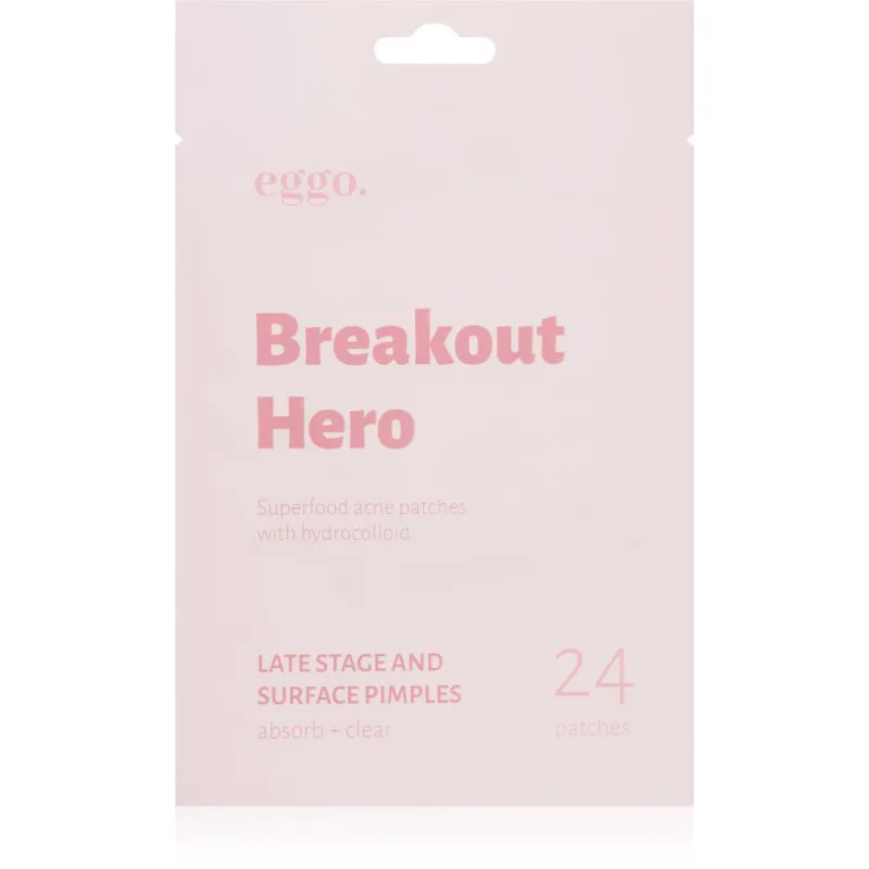 Eggo Breakout Hero έμπλαστρα για προβληματκή επιδερμίδα 24 τμχ