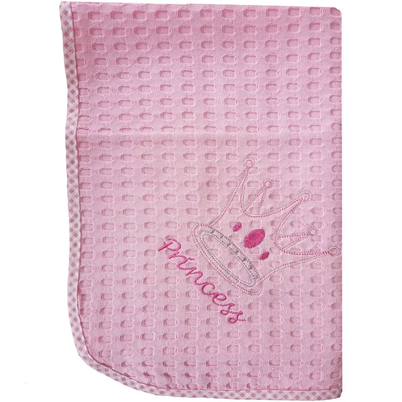 Κουβέρτα Πικέ Κούνιας 100x160 Dimcol Princess 35 Ροζ 100x160