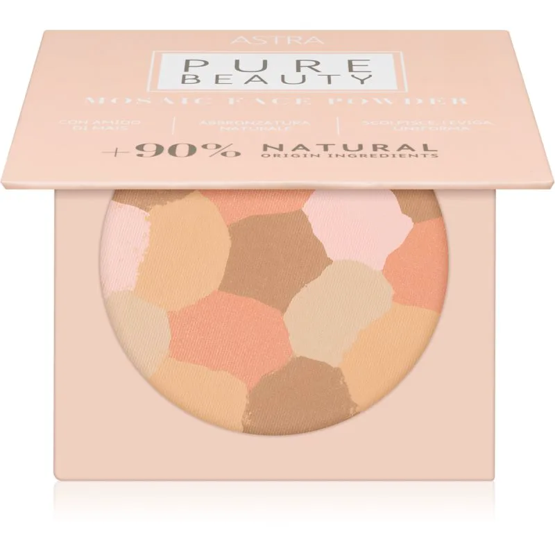 Astra Make-up Pure Beauty Mosaic Face Powder μωσαϊκή πούδρα 8 γρ