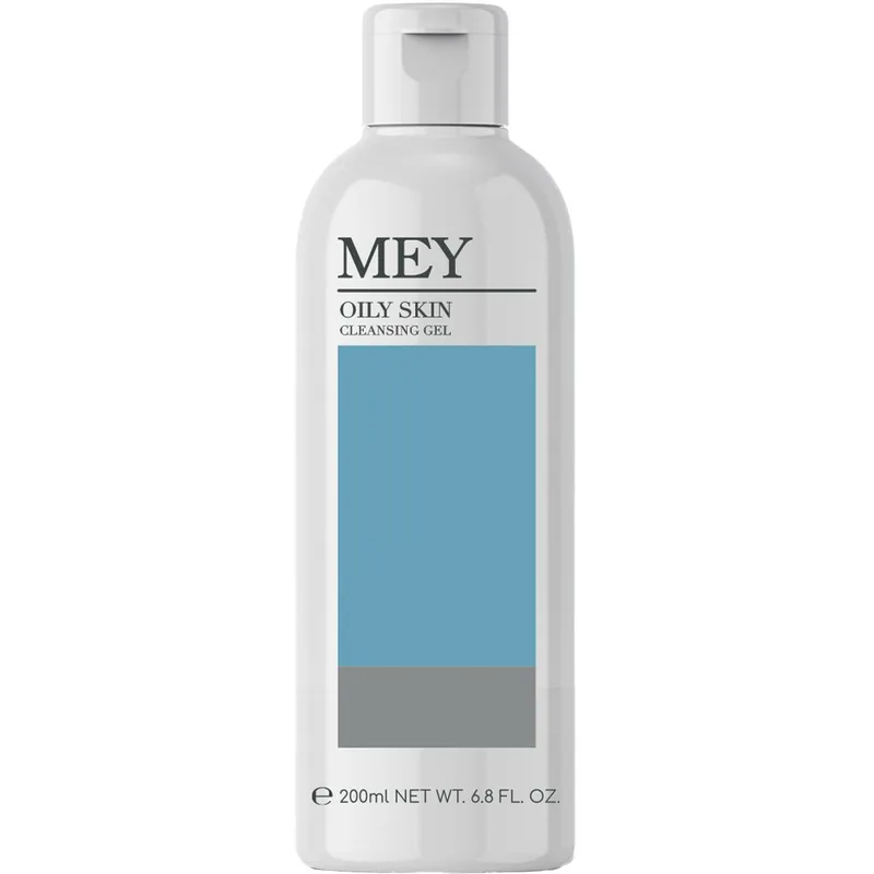 Mey Oily Skin Cleansing Gel Τζέλ Καθαρισμού Κατάλληλο για Λιπαρές Επιδερμίδες 200ml