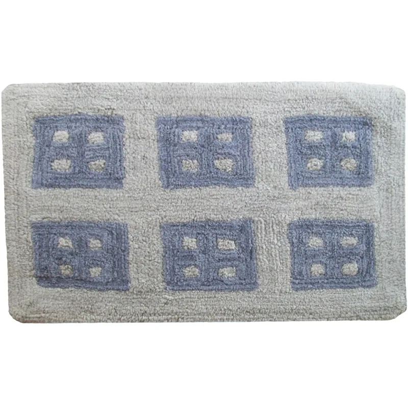 Πατάκι Μπάνιου 50x85 Dimcol Windows Grey 50x85 50x85