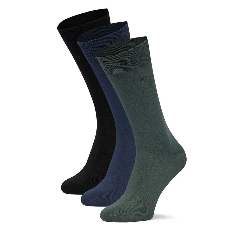 Κάλτσες μακριές Gino Rossi CEO_AS_GR_01_W_AW25 (3-pack). Σκούρο μπλε