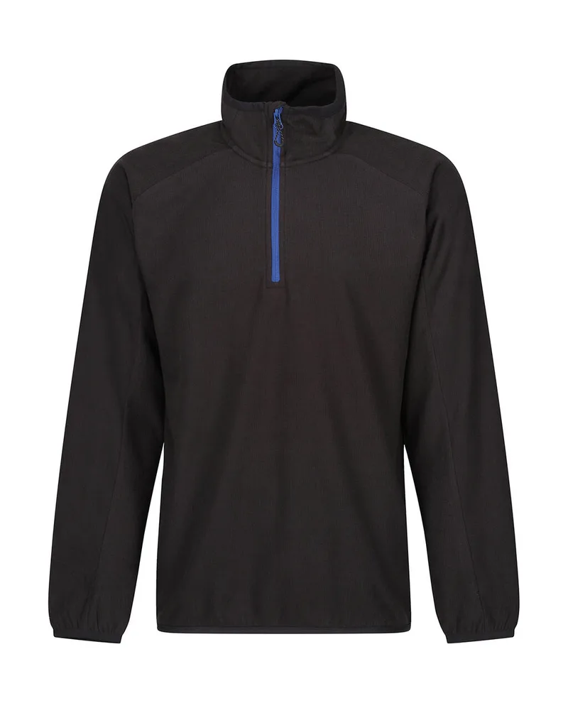 Navigate Half Zip Fleece Regatta Professional TRF691 Black/New Royal