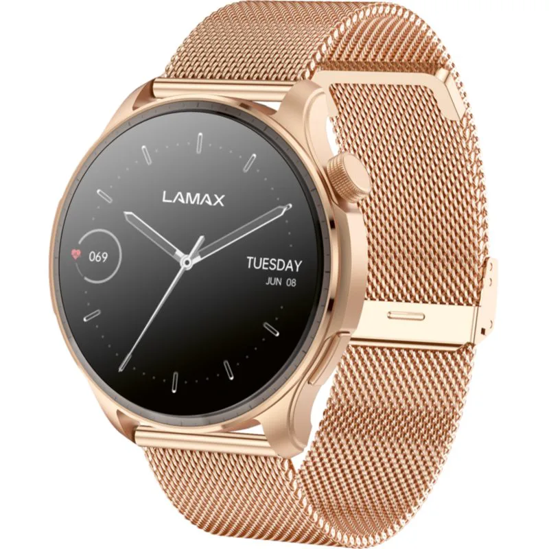LAMAX Electronics Prism AMOLED Rose Χρυσό έξυπνο ρολόι 1 τμχ