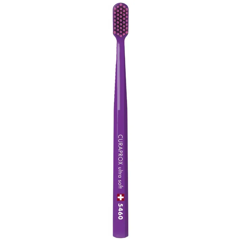 Curaprox CS 5460 Ortho Ultra Soft Toothbrush Μωβ - Φούξια Πολύ Μαλακή Οδοντόβουρτσα Κατάλληλη για Καθαρισμό Ορθοδοντικών Μηχανισμών 1 Τεμάχιο