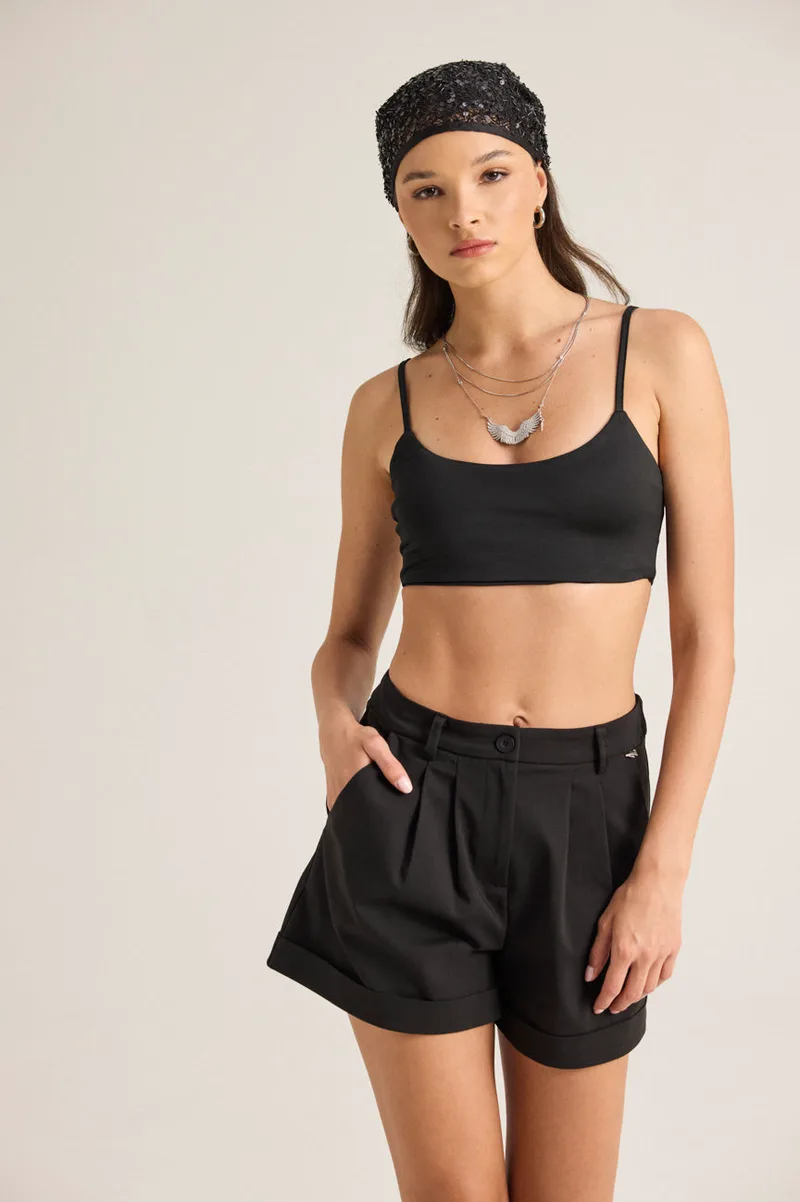 Enzzo Bralette Clarice - Μαύρο