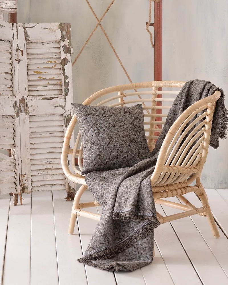 Ριχτάρι πολυθρόνας (160Χ180) XAVIERA GREY- BROWN, RYTHMOS HOME