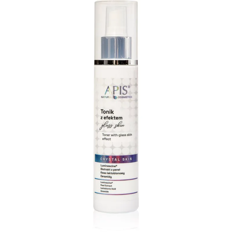Apis Natural Cosmetics Crystal Skin τονωτικό για λαμπρότητα και λείανση επιδερμίδας 150 ml