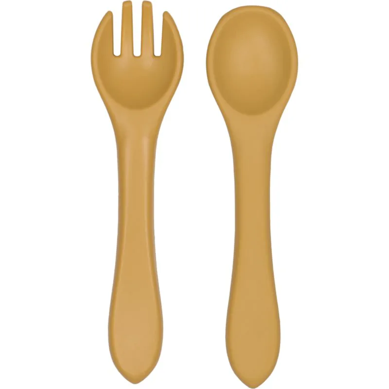 Tryco Cutlery μαχαιροπίρουνο για παιδιά Honey Χρυσό 2 τμχ