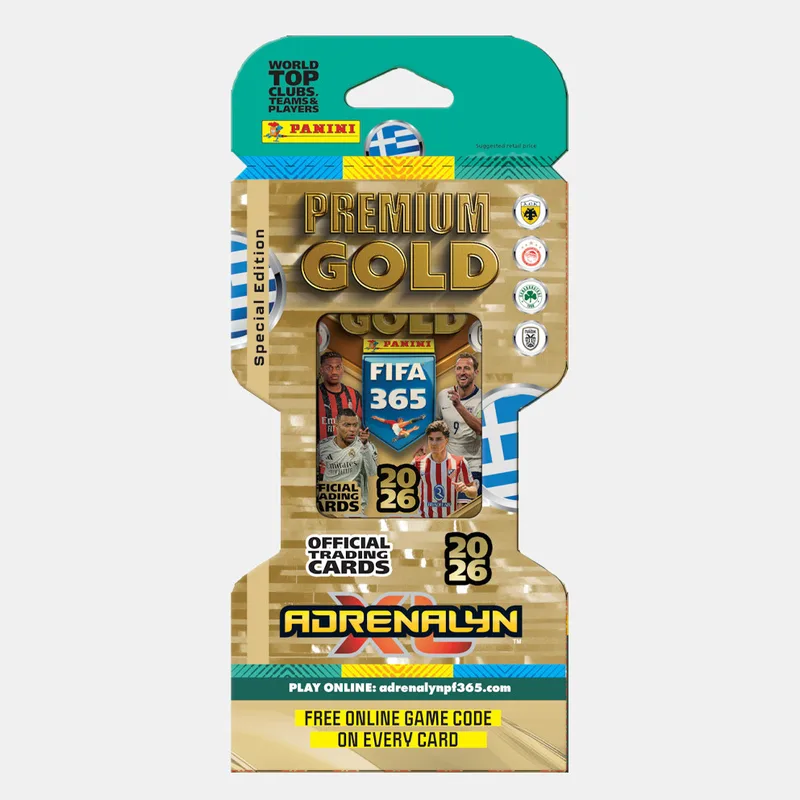 Panini Fifa 365 2026 Adren. Premium Χρυσό Συλλεκτικές Κάρτες (9000263257_1523)