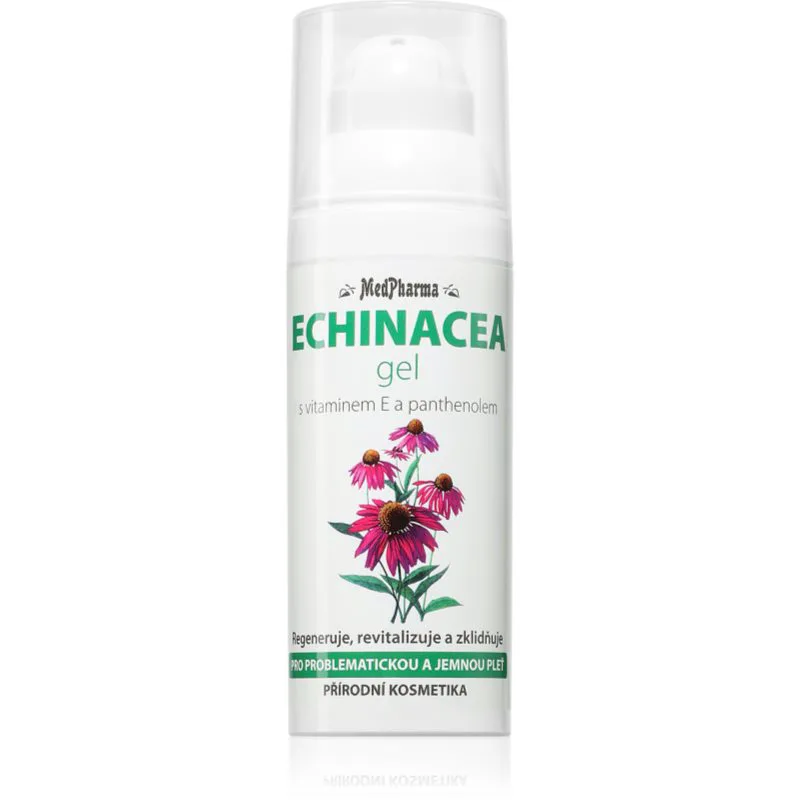 MedPharma Echinacea gel τζελ για να καταπραύνει την επιδερμίδα πρόσωπου 50 ml