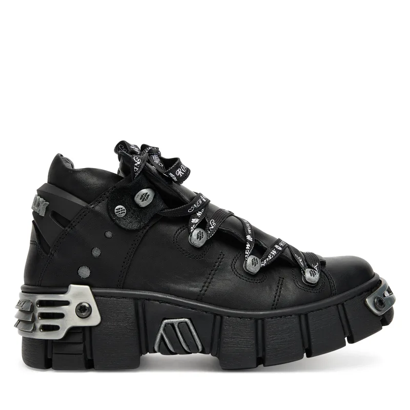 Αθλητικά NEW ROCK M-WALL106NSHLACE-C2 Μαύρο