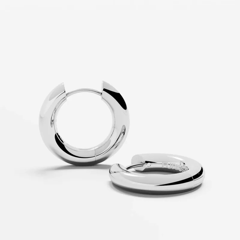 Σκουλαρίκια FURIOSA® Small Hoop Earrings Silver Universal