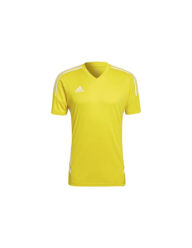 Adidas Condivo 22 Ανδρικό T-shirt Κίτρινο Μονόχρωμο HD2267