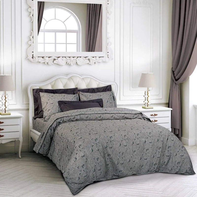 ΣΕΤ ΠΑΠΛΩΜΑΤΟΘΗΚΗ ΥΠΕΡΔΙΠΛΗ GREENWICH POLO CLUB ESSENTIAL 2367 DARK TAUPE (220X240CM)