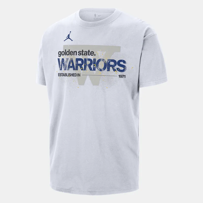 Nike NBA Courtside Golden State Warriors Ανδρικό T-Shirt (9000257618_1539)