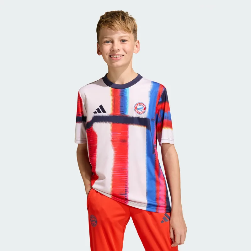 adidas FC Bayern Munich 2026 Pre-Match Παιδική Ποδοσφαιρική Φανέλα (9000265989_93105)