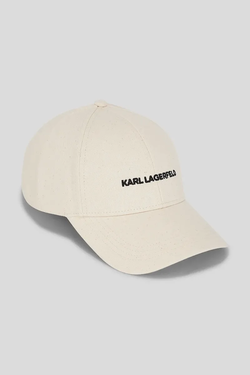 Βαμβακερό καπέλο του μπέιζμπολ Karl Lagerfeld K/ESSENTIAL