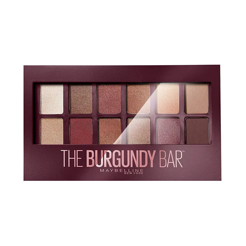 Παλέτες για μακιγιάζ ματιών Maybelline New York Palette The Burgundy Bar