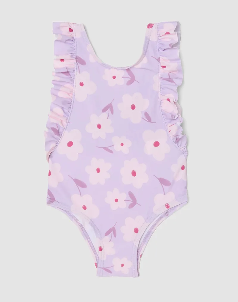 OVS SWIMSUIT GIRL AOP 2569155-PINK LADY Lilac