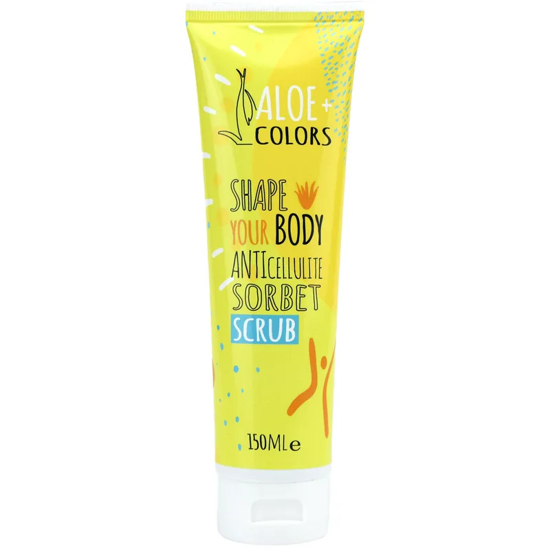 Aloe+ Colors Shape Your Body Anticellulite Sorbet Scrub Αδυνατιστικό Gel Σώματος με Λεπτόρρευστη Υφή, Κατά της Κυτταρίτιδας 150ml