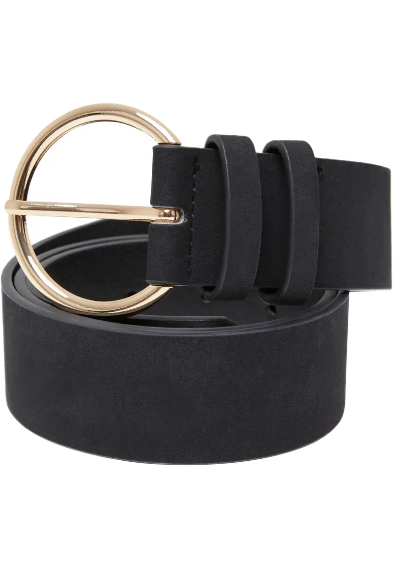 Basic Suede PU Ζώνη Urban Classics TB6812-00007 black