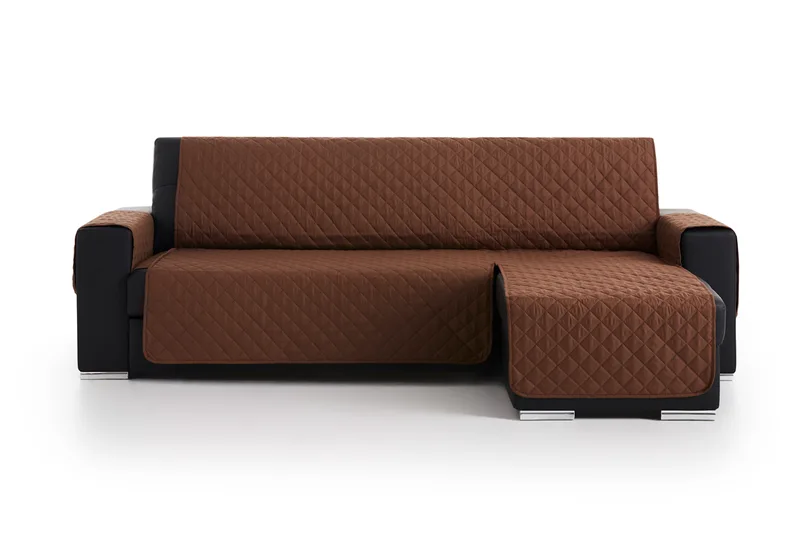 Σταθερά Καλύμματα Καναπέ Γωνία Universal Quilt - C/3 Καφέ - Γωνία 240cm
