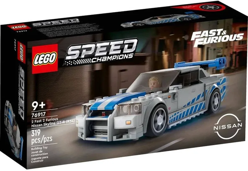 LEGO SPEED CHAMPIONS 2 FAST 2 FURIOUS NISSAN SKYLINE GT-R (R34) (76917)