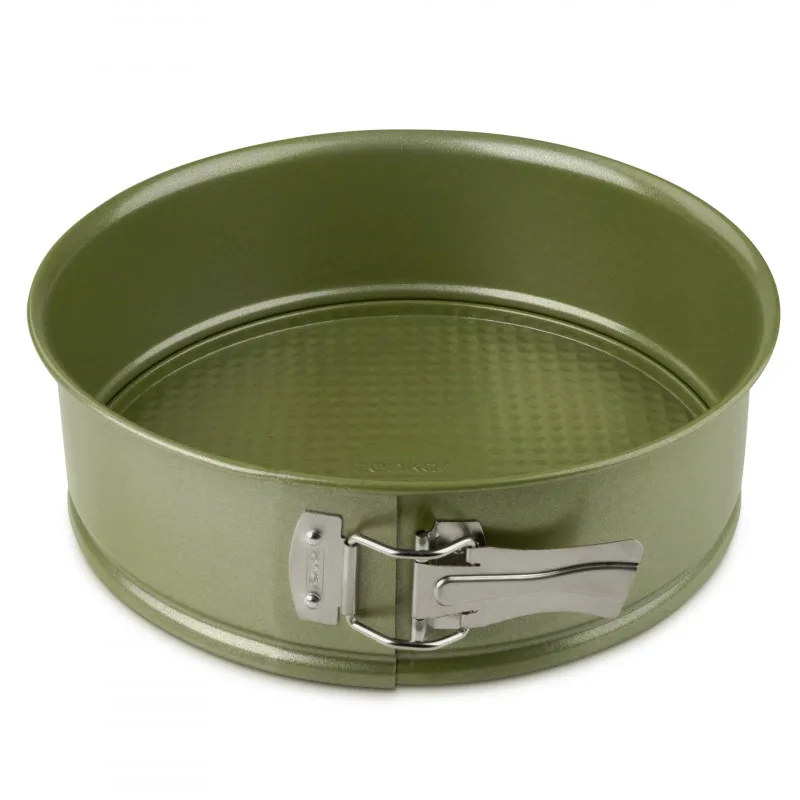 Zenker 7451 δίσκος ψησίματος με πάτο, στρογγυλός, 24x7,5 cm, επίστρωση ILAG Maximizing Green, έως 180C, πράσινο