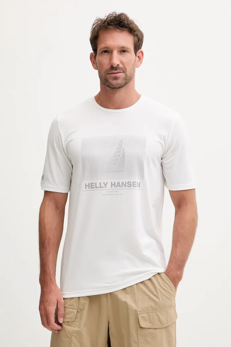 Helly Hansen t-shirt γυμναστικής ανδρικό HP RACE GRAPHIC