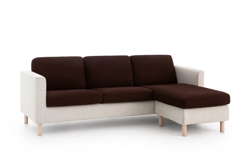 Ελαστικά Κάλυμματα Μαξιλαριών Bali - C/3 Καφέ - Medium -10+ Χρώματα Διαθέσιμα-Καλύμματα Σαλονιού