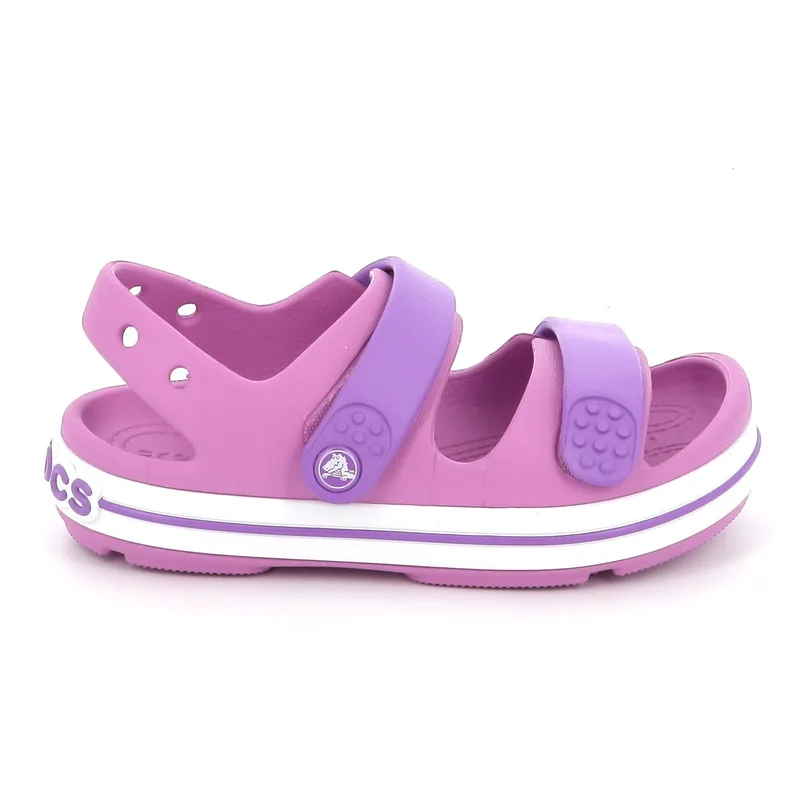 Παιδικό Πέδιλο για Κορίτσι Crocs Crocband Cruiser Sandal K Χρώματος Μωβ 209423-6WQ