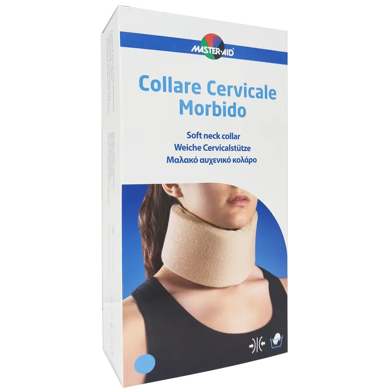 Master Aid Soft Neck Collar Μαλακό Αυχενικό Κολάρο σε Μπεζ Χρώμα 1 Τεμάχιο - Medium
