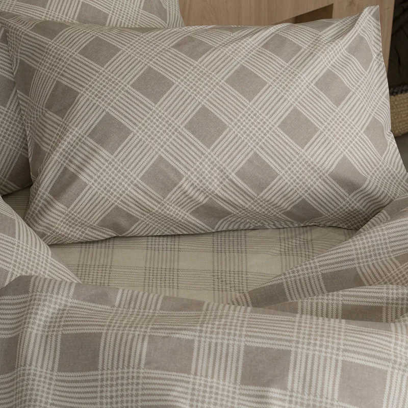 Παπλωματοθήκη Μεμονωμένη Μονή 170X250 Sunshine Cotton Feelings 2072 Μπεζ (170x250)