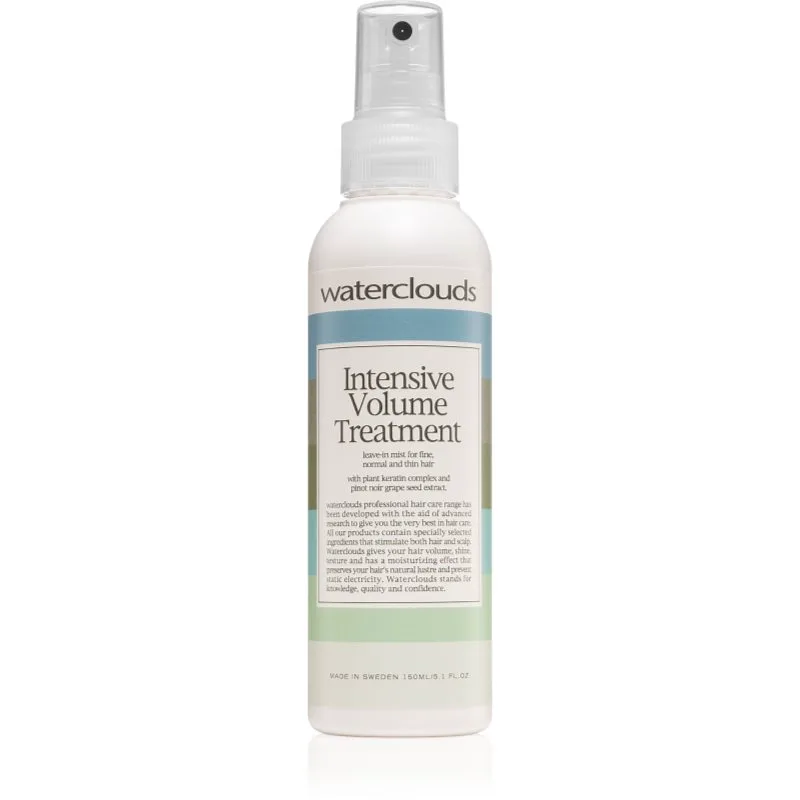 Waterclouds Intensive Volume Treatment στάιλινγκ προστατευτικό σπρέι για τα μαλλιά για θρέψη και ενυδάτωση 150 ml