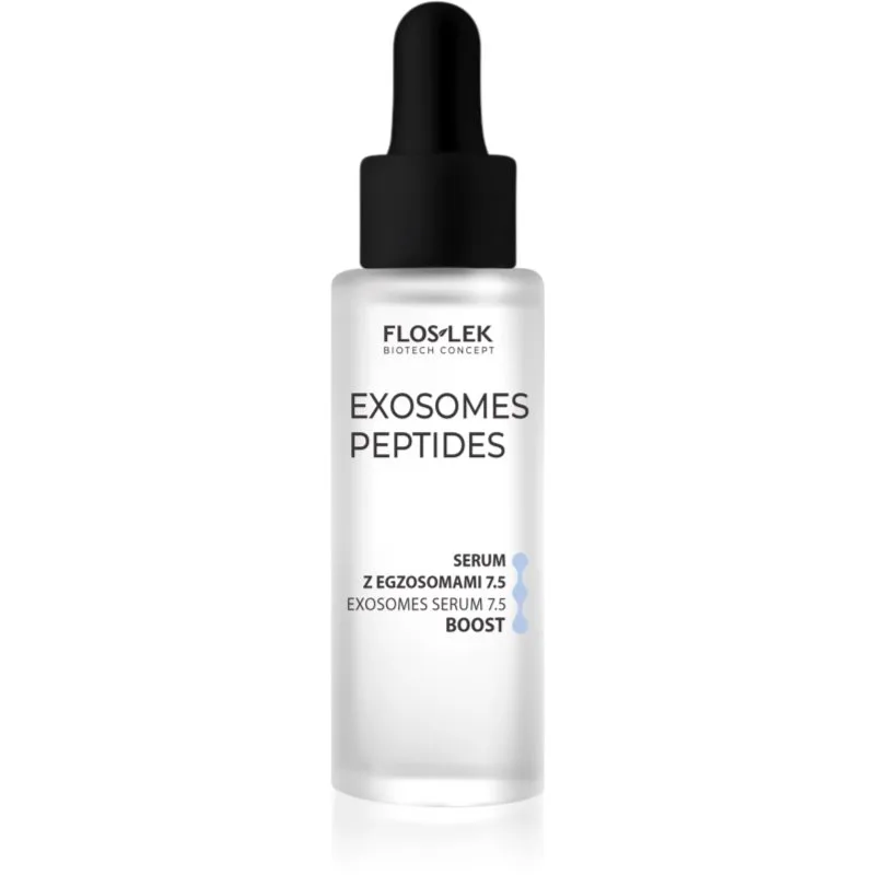 FlosLek Laboratorium Exosomes Peptides Face Serum Firming And Revitalising Boost αναζωογονητικός ορός για ώριμη επιδερμίδα προσώπου 30 ml