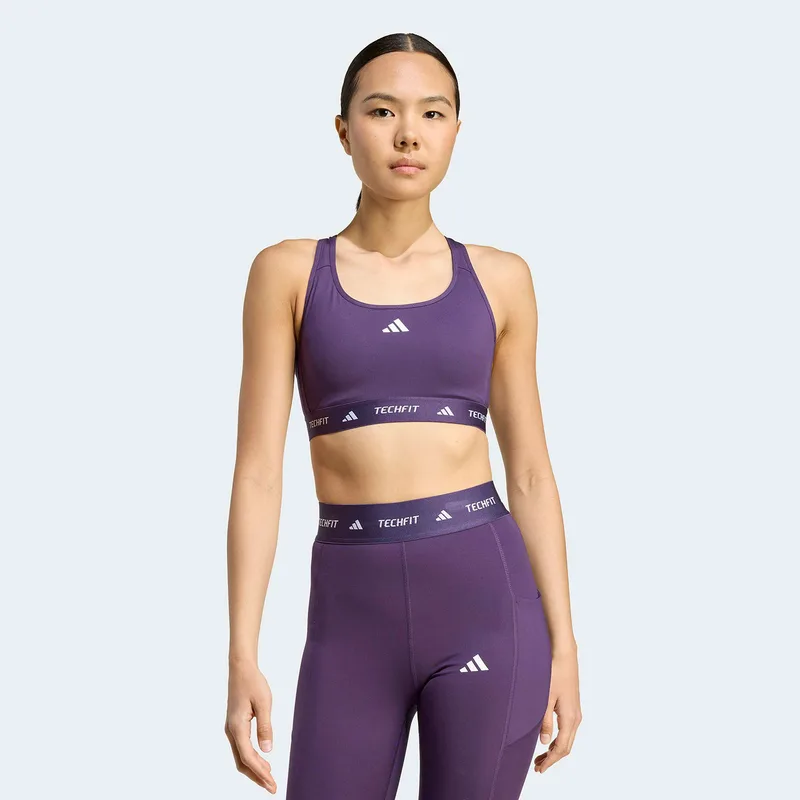 ADIDAS TECHFIT BRA ΜΩΒ