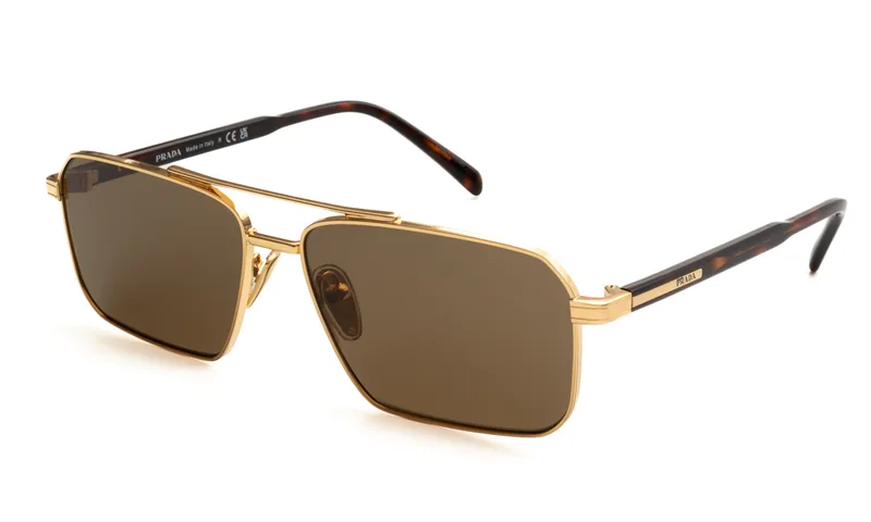 PRADA ΓΥΑΛΙΑ ΗΛΙΟΥ PRADA A57S 5AK90F 6115 A57S Χρυσό