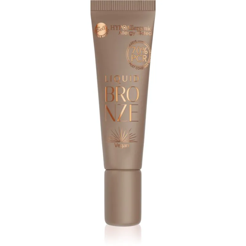 Bell Hypoallergenic υγρό μπρονζερ απόχρωση 01 Sweet Choco 10 γρ