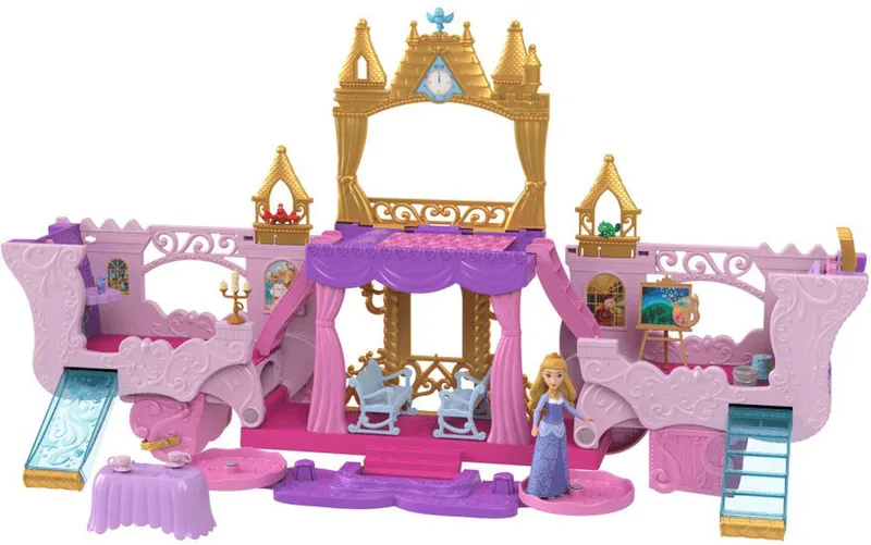 DISNEY PRINCESS CARRIAGE TO CASTLE PLAYSET (HWX17)