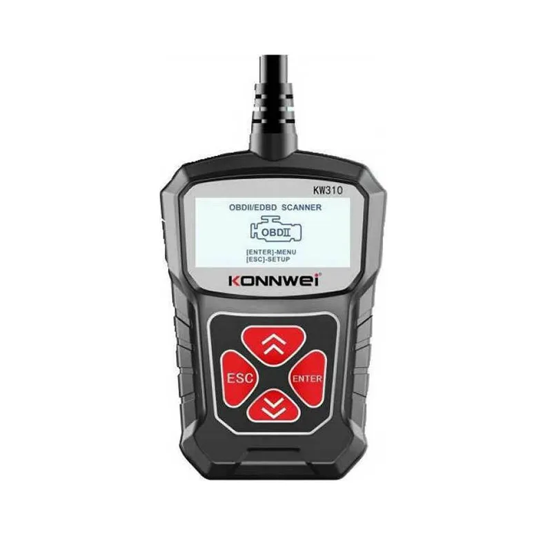 konnwei kw310 διαγνωστικό αυτοκινήτου ψηφιακό obd 2 με καλώδιο