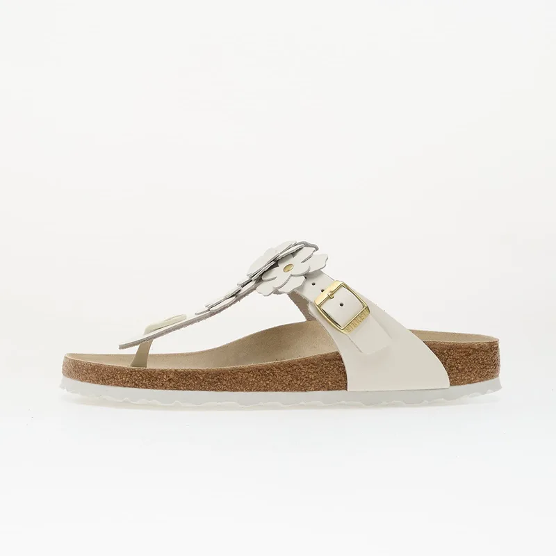 Sneakers Birkenstock Gizeh Flower Leather Women White EUR 39