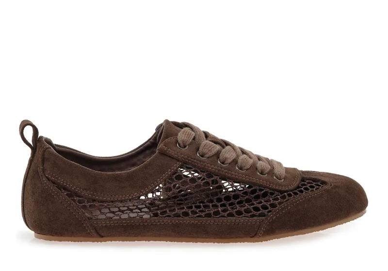 Γυναικεία Sneakers Renato Garini 2025004-12 Καφέ Καστόρι Δίχτυ W139W32016V1