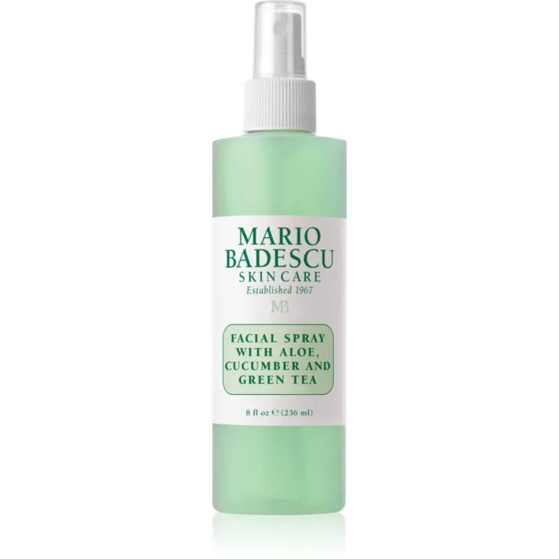 Mario Badescu Facial Spray with Aloe, Cucumber and Green Tea δροσερή και δροσιστική μιστ για κουρασμένη επιδερμίδα 236 ml