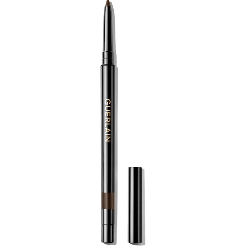 GUERLAIN The Eye Pencil μακράς διαρεκίας μολύβι για τα μάτια αδιάβροχο απόχρωση 02 Brown Earth 0,35 γρ
