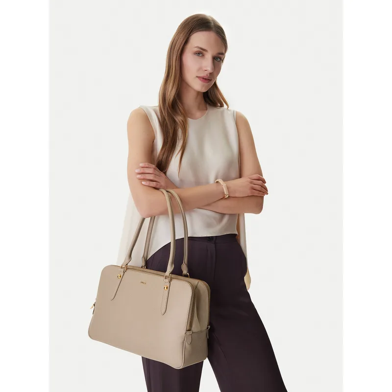 Τσάντα Furla Giulia L WB01872 BX0460 CN 4488S Μπεζ