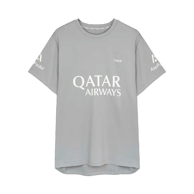 T-shirt με κοντά μανίκια Nox T-shirt Sponsors AT10 gris