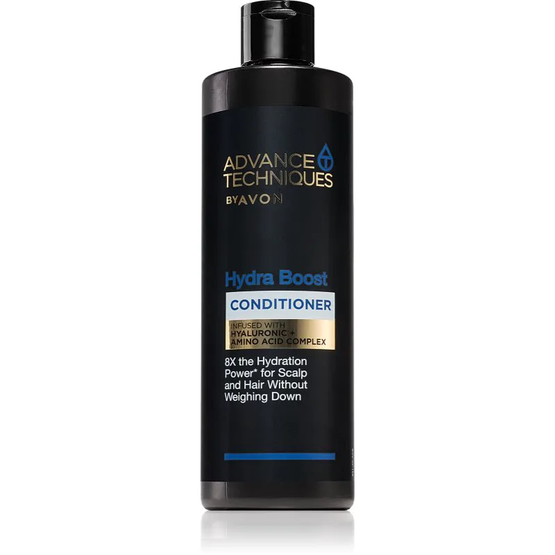 Avon Advance Techniques Hydra Boost ενυδατικό μαλακτικό για μαλλιά χωρίς ζωντάνια 250 μλ